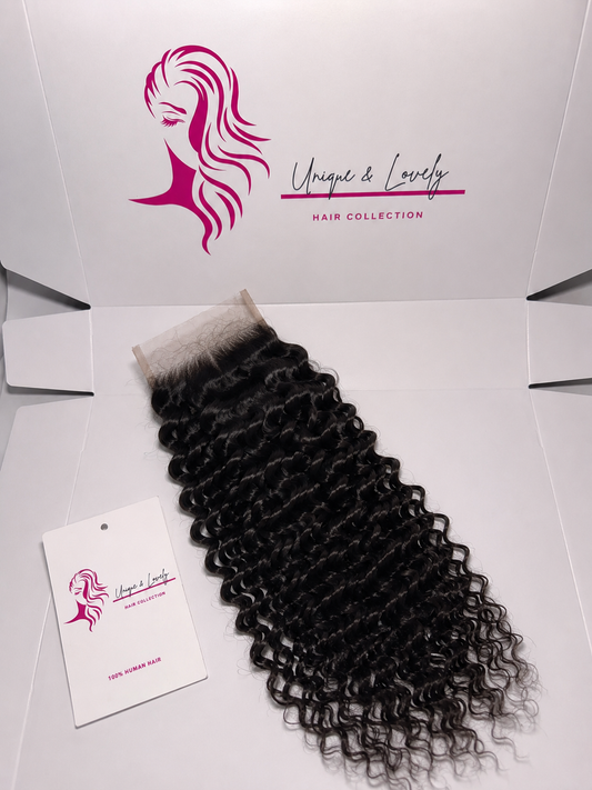 5x5 HD Burmese Curl Closure